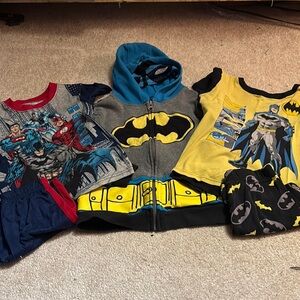 Batman Themed Kids Clothing Set